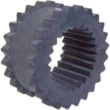 Lovejoy S-Flex Coupling, JE Type Elastomer Sleeve, 1-Piece Design, EPDM Rubber