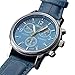 Men Watches,SMTSMT Crocodile Faux Leather Mens Analog Watch Watches-Blue