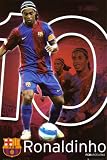 Ronaldinho- FC Barcelona Poster Print, 24x36