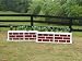 2 Panel Brick/Stone Brush Box Horse Jumps Set/2 10ft
