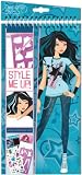 Style Me Up Fashion Sketchbook Kit-Rock Star