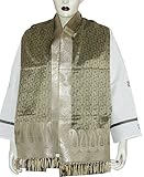 IMAGE OF Long Scarf for Women Premium Silk Asian Fashion (multi)