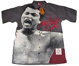 FUBU - Platinum Fubu Muhammad Ali Button Down Short Sleeve Shirt