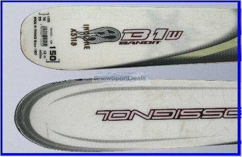 Rossignol Womens Bandit B1 W 05 Used 160cm Snow Ski A