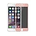 iPhone 6s Plus Privacy Screen Protector,WONFAST Anti-Spy 4-Way 360 Degree Privacy Full Protective Guard Edge to Edge Tempered Glass Screen Protector for Apple iPhone 6 Plus (Rose Gold/Privacy)