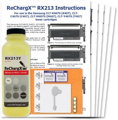 Samsung CLP-325 Yellow Toner Refill Kit