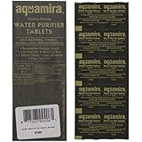 AquaMira Military Water Purifier Tablets, Chlorine Dioxide, Pack of 50