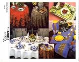 Vogue 1714 Sewing Pattern Table Linens Tablecloth Dinner Napkin Apron