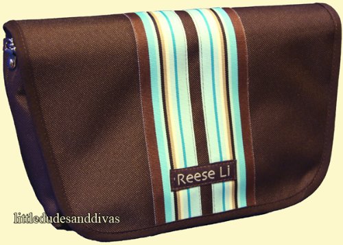 Reese Li Fairfax Diaper Cocoa Sky