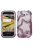 Reinforced Diamond Design Phone Cover Case Twin Stars For Samsung Transform ....
