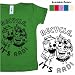 Recycle. It's Rad! Organic cotton infant Lap tee shirt. Made in USA., 18-24 months, fire engine red