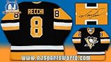 MARK RECCHI Pittsburgh Penguins SIGNED 1991 Cup JERSEY