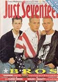 JUST SEVENTEEN MAGAZINE BACK ISSUE 27/01/1988 BROS - CLIMIE FISHER - RICK ASTLEY - KRUSH - JASON PATRIC