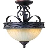 Sierra Madre 2 Light Semi Flush Mount - Bronze