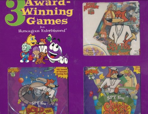 3 AWARD WINNING SPY FOX GAMES