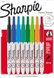 Sharpie Retractable Ultra Fine Point Permanent Markers, 8 Colored Markers(1742025)