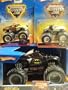 Hot Wheels Monster Jam Detailed Diecast Batman 1/24 With Taz & Dalmation Mutt 1/64 {3 Popular 4x4 Trucks}