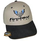Pontiac Firebird Hat Cap Khaki Black Apparel Clothing by Gregs Automotive LLC