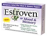 Estroven Plus Mood & Memory Caplets for Menopause, 30-Count Boxes (Pack of 2)