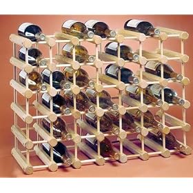 J.K. Adams MWR-40 Hardwood 40-Bottle Wine Rack, Natural by J.K. Adams Company