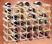 J.K. Adams MWR-40 Hardwood 40-Bottle Wine Rack, Natural