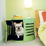 Medium Mint Green ZenHaus Hideaway Dog House Nightstand End Table