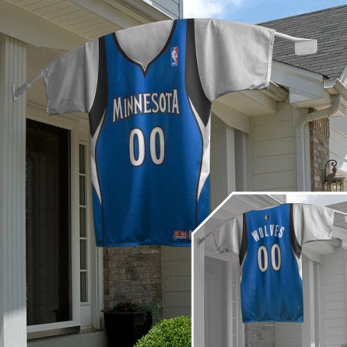 Big Time Jersey Minnesota Timberwolves Road Jersey Flag