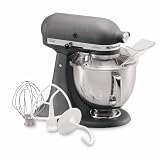KitchenAid KSM150PSGR Artisan 5-Quart Stand Mixers, Imperial Grey