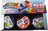 Super Mario Galaxy 2 Au'some Sweet Spin Yo-Yo Giga Bites 12ct Box