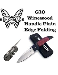 Buy Benchmade 480 Shoki - Nakamura Design Folder G10 Winewood Handle Plain Edge 2.9... by Benchmade