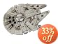 スター・ウォーズ ミレニアム・ファルコン (1/144 プラスチックモデル組み立てキット SW11)
