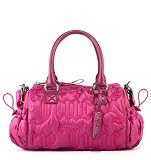 NEW AUTHENTIC JUICY COUTURE NON-STOP NYLON SATCHEL (Magenta)