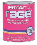 Fibreglass Evercoat 106 Rage Premium Lightweight Body Filler - Gallon