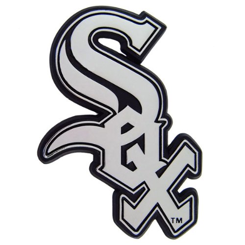 Chicago White Sox MLB Baseball Sports Team Chrome Plated Premium Metal Car Truck Motorcycle Emblem