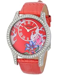 Ed Hardy Womens EL-PK Elizabeth Pink Watch