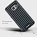 BENTOBEN Galaxy S7 Edge Case, S7 Edge Case, Hybrid Dual Layer Shockproof Premium PC Back Flexible TPU Inner Bumper Durable Cover Drop Resistant Protective Case for Samsung Galaxy S7 Edge, Dark Blue