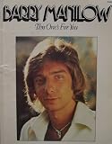 BARRY MANILOW, This One's For You [ 1976, #B3-2597 ] Includes: This One's For You, Daybreak, You Oughta Be Home With Me (Jump Shout Boogie, Weekend in New England, Riders to the Stars, Let Me Go, Looks Like We Made It, Say the Words, All the Time, See the Show Again)
