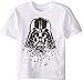 STAR WARS Little Boys Vader Swarm Tee, White, 7