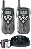 TriSquare TSX100-2VP eXRS Digital Two-Way Radio (Pair) - Charcoal Metallic/Black