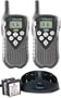 TriSquare TSX100-2VP eXRS Digital Two-Way Radio (Pair) - Charcoal Metallic/Black