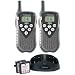 TriSquare TSX100-2VP eXRS Digital Two-Way Radio (Pair) - Charcoal Metallic/Black