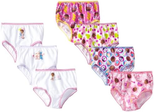 Handcraft Little Girls'  7 Pack Doc McStuffins  Underwear