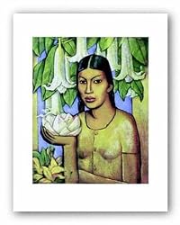 La India De Las Floripondias by A.R. Martinez 13"x10" Art Print Poster