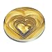 Fox Run 7-Piece Plain and Crinkled Heart Cookie Cutter Set