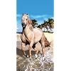 Galloping Stallion Horse Terry Velour Beach/Bath Towel