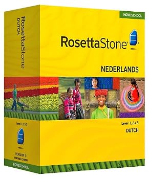 Rosetta Stone Homeschool Dutch Level 1-3 Set including Audio Companion