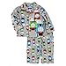 Thomas and Friends Boys Flannel Coat Style Pajamas