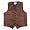 Brown Pattern Mens Fashion Designer Tuxedo with Tuxedo Vests ,Cufflinks, Hanky and Ascot Tie Set for Tuxedo Y&G VS2033