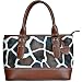 Brown Giraffe Shoulder Tote