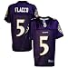 Reebok NFL Equipment Baltimore Ravens #5 Joe Flacco Youth Purple Replica Jersey Image of Reebok NFL Equipment Baltimore Ravens #5 Joe Flacco Youth Purple Replica Jersey